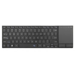 RIRTEK ασύρματο πληκτρολόγιο RT721 με touchpad, Bluetooth & 2.4GHz