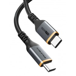 CACLETIME καλώδιο USB-C CT-CM100, 100W PD, 2m, μαύρο