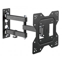 POPERTECH επιτοίχια βάση τηλεόρασης PT-1129, 23-43", έως 30kg, full motion