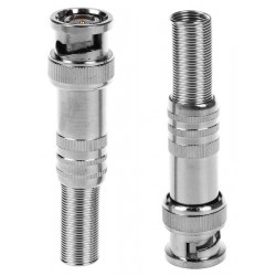 FOFKSAFE βύσμα BNC FS-RG59C-SL, 50Ω, 5τμχ