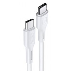 USAMS καλώδιο USB Type-C U43, 5A 100W, PD, 1.2m, λευκό