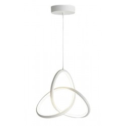 POPERTECH LED φωτιστικό οροφής HLL-0121, 15W, 4000K, Φ22cm x 1m, λευκό