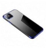 POWERTECH θήκη Clear color MOB-1555, iPhone 12 Pro Max, μπλε