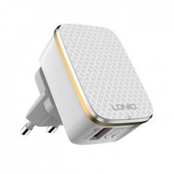 LDLIO A1204Q ΦΟΡΤΙΣΤΗΣ QC3.0 1 PORT + 1M MICRO USB CABLE, 18W