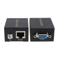 POPERTECH VGA signal extender SLOT-019 μέσω καλωδίου RJ45, 60m