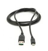 CABLEXPERT &Kappa;&Alpha;&Lambda;&Omega;&Delta;&Iota;&Omicron; MICRO USB , DOUBLE-SIDED USB AM CONNECTOR 1m
