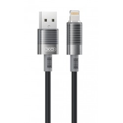 XOXNB-Q282A ΚΑΛΩΔΙΟ ΣΙΛΙΚΟΝΗΣ LIGHTNING 6A, ΜΑΥΡΟ