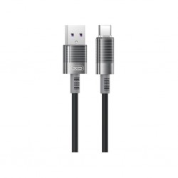 XOXNB-Q282A ΚΑΛΩΔΙΟ ΣΙΛΙΚΟΝΗΣ TYPE-C 6A, ΜΑΥΡΟ