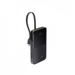 BABEUS ENERFILL FC51 BIPOW2 PRO, POWERBANK, 20000MAh, ΜΕ ΚΑΛΩΔΙΟ TYPE-C, 22.5W, ΜΕ ΨΗΦΙΑΚΗ ΟΘΟΝΗ, ΜΑΥΡΟ
