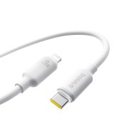 BABEUS FOAMED SILICONE, &Kappa;&Alpha;&Lambda;&Omega;&Delta;&Iota;&Omicron; &Gamma;&Rho;&Eta;&Gamma;&Omicron;&Rho;&Eta;&Sigma; &Phi;&Omicron;&Rho;&Tau;&Iota;&Sigma;&Eta;&Sigma;, TYPE-C &Sigma;&Epsilon; LIGHTNING, 20W, 2M, &Lambda;&Epsilon;&Upsilon;&Kappa;&Omicron;