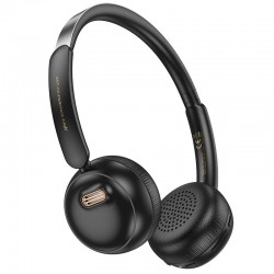 HOHO W62 VERSO RETRO BLUETOOTH HEADPHONES, ΜΑΥΡΟ
