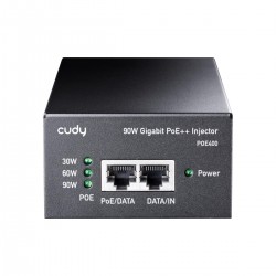CUCY POE400 90W GIGABIT POE+/POE INJECTOR