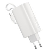 HOHO J148 HANDY PD20W POWER BANK &Tau;&Omicron;&Iota;&Chi;&Omicron;&Upsilon;, &Mu;&Epsilon; &Kappa;&Alpha;&Lambda;&Omega;&Delta;&Iota;&Omicron; TYPE-C, 5.000MAH, &Lambda;&Epsilon;&Upsilon;&Kappa;&Omicron;