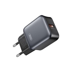 XOXL152(EU) ΦΟΡΤΙΣΤΗΣ QC18W 1 ΘΥΡΑ USB-A, ΜΑΥΡΟΣ