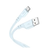 HOHO X97 CRYSTAL COLOR SILICONE CHARGING &Kappa;&Alpha;&Lambda;&Omega;&Delta;&Iota;&Omicron; &Phi;&Omicron;&Rho;&Tau;&Iota;&Sigma;&Eta;&Sigma;, TYPE-C, &Mu;&Pi;&Lambda;&Epsilon;