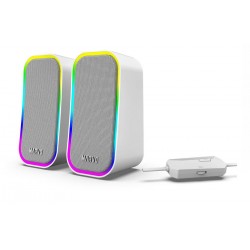 MAMVO SG-285 GY HAVOC20 HXEIO, 2x3w, RGB, ΓΚΡΙ