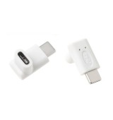 POPERTECH &alpha;&nu;&tau;ά&pi;&tau;&omicron;&rho;&alpha;&sigmaf; USB-C &alpha;&rho;&sigma;&epsilon;&nu;&iota;&kappa;ό &sigma;&epsilon; &theta;&eta;&lambda;&upsilon;&kappa;ό CAB-U099, 90&deg;, &lambda;&epsilon;&upsilon;&kappa;ό&sigmaf;