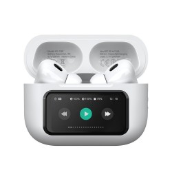XOXX36 SMART SCREEN BLUETOOTH ΑΚΟΥΣΤΙΚΑ, TWS , ANC, ΛΕΥΚΑ