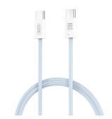 XOXNB-Q273A iP15 WOVEN STYLE &Kappa;&Alpha;&Lambda;&Omega;&Delta;&Iota;&Omicron; &Phi;&Omicron;&Rho;&Tau;&Iota;&Sigma;&Eta;&Sigma; TYPE-C &Sigma;&Epsilon; TYPE-C, 1m, 60W, &Lambda;&Epsilon;&Upsilon;&Kappa;&Omicron;