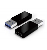 POWERTECH &alpha;&nu;&tau;ά&pi;&tau;&omicron;&rho;&alpha;&sigmaf; USB 3.0 &sigma;&epsilon; USB-C CAB-UC023, 5Gbps, &mu;&alpha;ύ&rho;&omicron;&sigmaf;