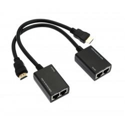 POPERTECH HDMI video extender CAB-H078 μέσω καλωδίου RJ45, 1080p, 30m