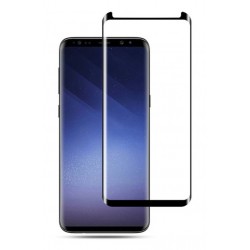 POPERTECH Tempered Glass 3D TGC-0076 Samsung S8 Plus, Full glue, μαύρο