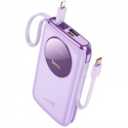 HOHO Q19 LUCKY FULLY COMPATIBLE POWER BANK, 10.000mAh, 30W ΜΕ ΟΘΟΝΗ, ΜΩΒ