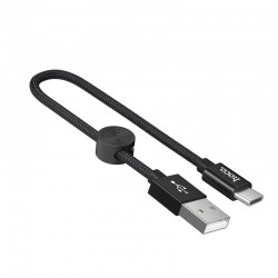 HOHO X35 PREMIUM ΚΑΛΩΔΙΟ ΜΕΤΑΦΟΡΑΣ ΔΕΔΟΜΕΝΩΝ , USB ΣΕ TYPE-C , ΜΑΥΡΟ
