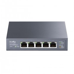 CUCY HS105, 5-Port 2.5G METAL SWITCH 2.5G/1000M/100M/10M