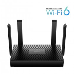 CUCY WR1500 AX1500 GIGABIT DUAL BAND, WiFi 6, BEAMFORMING, MU-MIMO, ROUTER