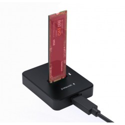 GEGBIRD ΒΑΣΗ HDD - DOCKING STATION ΜΑΥΡΟ USB Type-C M.2 SATA