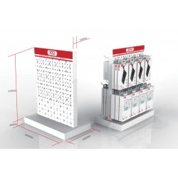 XOXXO-ZSJ001 STAND 2ΠΛΗΣ ΟΨΗΣ 555*450*250