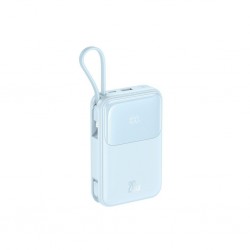 XOXPR234 POWERBANK 22.5W+PD20W ME ΟΘΟΝΗ ΚΑΙ ΚΑΛΩΔΙΟ LIGHTNING + TYPE-C 20000MAH, ΓΑΛΑΖΙΟ