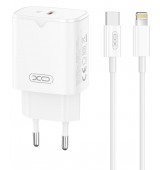 XOXL131 &Phi;&Omicron;&Rho;&Tau;&Iota;&Sigma;&Tau;&Eta;&Sigma; PD30W, 1 &Theta;&Upsilon;&Rho;&Alpha;, &Mu;&Epsilon; &Kappa;&Alpha;&Lambda;&Omega;&Delta;&Iota;&Omicron; TYPE-C &Sigma;&Epsilon; LIGHTNING, &Lambda;&Epsilon;&Upsilon;&Kappa;&Omicron;