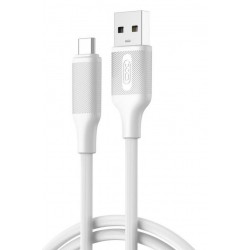 XOXNB265 ΚΑΛΩΔΙΟ ΦΟΡΤΙΣΗΣ MINIMALIST SERIES TYPE-C, ΛΕΥΚΟ