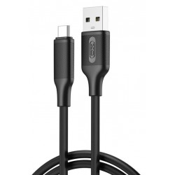 XOXNB265 ΚΑΛΩΔΙΟ ΦΟΡΤΙΣΗΣ MINIMALIST SERIES TYPE-C, ΜΑΥΡΟ