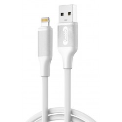 XOXNB265 ΚΑΛΩΔΙΟ ΦΟΡΤΙΣΗΣ MINIMALIST SERIES LIGHTNING, ΛΕΥΚΟ