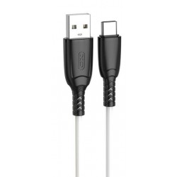 XOXNB245 ΚΑΛΩΔΙΟ ΦΟΡΤΙΣΗΣ ΣΙΛΙΚΟΝΗΣ SULUO SERIES TYPE-C, 1M, ΛΕΥΚΟ