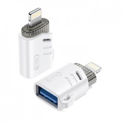 XOXNB256A USB-A FEMALE TO LIGHTNING OTG ADAPTER, ΛΕΥΚΟ