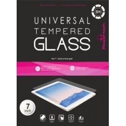 POWERTECH Tempered Glass 9H(0.33MM) - Universal 7" Screen Pad