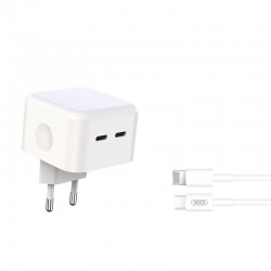 XOXL102 ΦΟΡΤΙΣΤΗΣ, 35W, 2 ΘΥΡΕΣ PD, ΜΕ ΚΑΛΩΔΙΟ LIGHTNING (NB113)