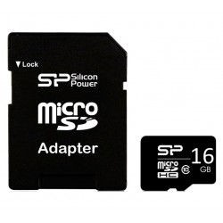 SISICON POWER κάρτα μνήμης 16GB micro SDHC, Class 10