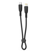 XOXNB-Q248A &Kappa;&Alpha;&Lambda;&Omega;&Delta;&Iota;&Omicron; &Phi;&Omicron;&Rho;&Tau;&Iota;&Sigma;&Eta;&Sigma; SALUO SERIES SILICONE PD &Sigma;&Epsilon; LIGHTNING, 27W, 25cm, &Mu;&Alpha;&Upsilon;&Rho;&Omicron;