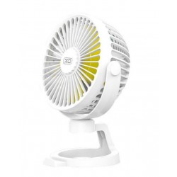 XOXMF78 ΑΝΕΜΙΣΤΗΡΑΣ ΜΕ ΜΠΑΤΑΡΙΑ, 1200 mAh, 4inch, ΛΕΥΚΟ