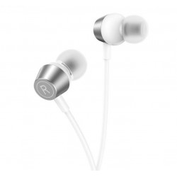 XOXEP59 IRONMAN ΑΚΟΥΣΤΙΚΑ HANDSFREE 3.5MM, ΛΕΥΚΟ