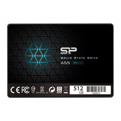 SISICON POWER SSD A55 512GB, 2.5", SATA III, 500-450MB/s, 7mm