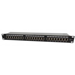 NGNPATCH PANEL CAT6 FTP, 1U, 24 PORTS