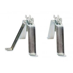 VIVAR Βάση τοίχου 21003 για στήριξη ιστού, ατσάλινη, 15cm, 2τμχ