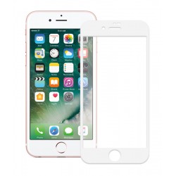 POPERTECH Tempered Glass 5D Full Glue για iPhone 7, White