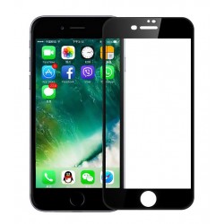 POPERTECH Tempered Glass 5D Full Glue για iPhone 8 Plus, Black